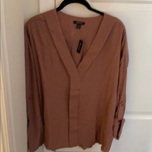 NWT - Brown Blouse